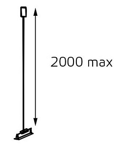 Подвес для трека Italline WSO WSO 37D white