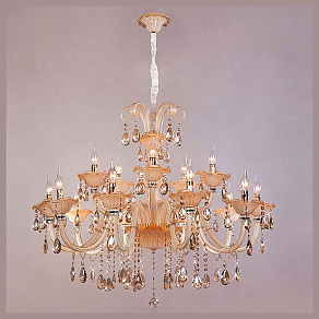 Подвесная люстра Eurosvet Albertina 124/10+5 Strotskis