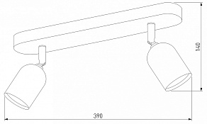 Спот TK Lighting Top 3303 Top Black Gold