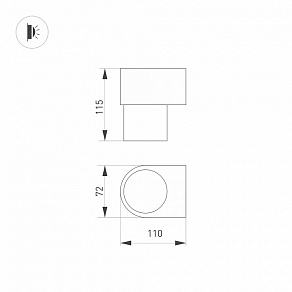 Бра Arlight SPICY 033848