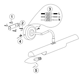 Подсветка для картины Globo Picture 4404
