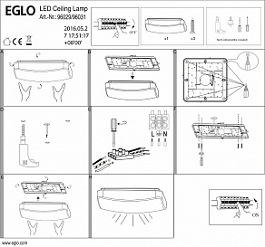Накладной светильник Eglo Giron-s 96031