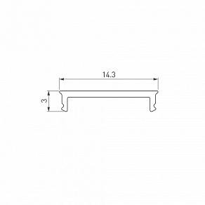Рассеиватель Arlight SLIM15 056893