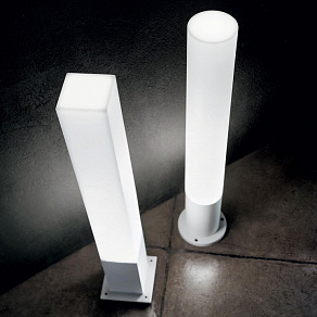 Наземный низкий светильник Ideal Lux Edo Outdoor EDO OUTDOOR PT1 SQUARE BIANCO