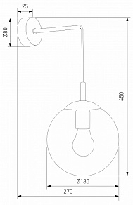 Бра TK Lighting Esme 5387 Esme