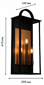 Накладной светильник Favourite Lume 4299-3W