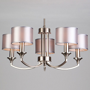 Люстра на штанге Eurosvet Diana 60067/5 сатин-никель