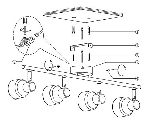 Спот Globo Rois 56213-4