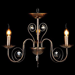 Подвесная люстра Eurosvet Tomas 60018/3 черный с золотом