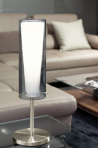 Настольная лампа декоративная Eglo Pinto Nero 90308