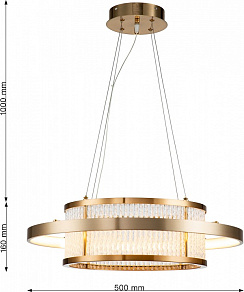 Подвесной светильник Favourite Arena 2995-5P