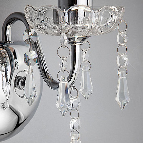 Бра Eurosvet Allata 2045/1 хром/черный