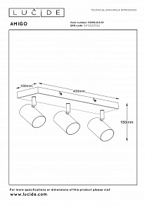 Спот Lucide Amigo 53910/03/31