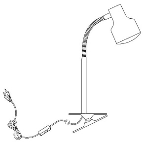 Настольная лампа офисная Globo Rois 56213-1K