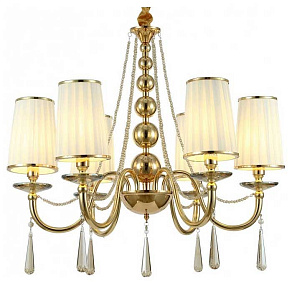 Подвесная люстра LUMINA DECO Fabione LDP 1200-6 F.GD