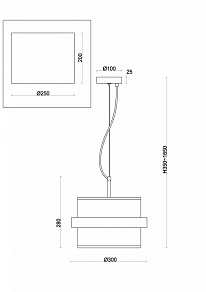 Подвесной светильник Freya Bride FR5367PL-01BS