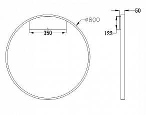 Бра Maytoni Rim MOD058WL-L50BS4K
