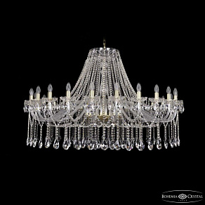 Подвесная люстра Bohemia Ivele Crystal 1413 1413/24/530 G