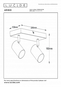 Спот Lucide Amigo 53910/02/30