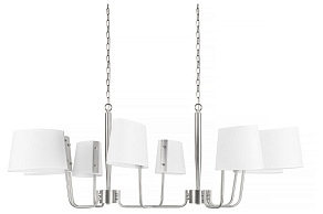Подвесная люстра Loft it Hilton 10527/8 Nickel