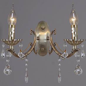 Бра ILLUMICO CASTOR IL9927-2WSQ-24 AB CASTOR