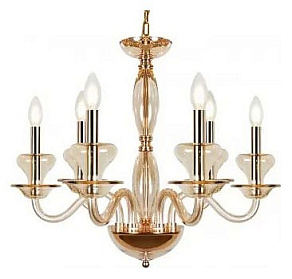 Подвесная люстра iLamp Mercury P9448-6 Gold