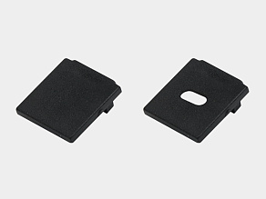 Заглушка для профиля Lumker  LS-12-BL-ECS