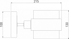 Бра Eurosvet Arcada 70127/1 хром