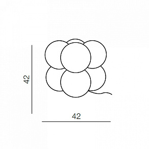 Торшер Azzardo Aris 8 floor AZ2058