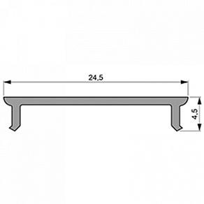 Профиль накладной Deko-Light P-01-20 983040
