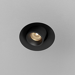 Встраиваемый светильник Maytoni Technical Фокус мини DL127-8W3K-TRS-B