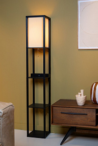 Торшер с полкой Lucide MENNO 44799/81/30