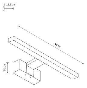 Подсветка для зеркала Nowodvorski Cezanne Led S 10680