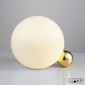 Настольная лампа декоративная iLamp Mono 10240T/1-D250 WH-GL