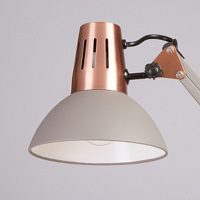 Настольная лампа офисная Eurosvet Worker 01021/1 серый