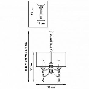 Подвесной светильник Lightstar Paralume 725036
