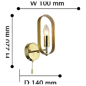 Бра F-promo Scintillans 2483-1W