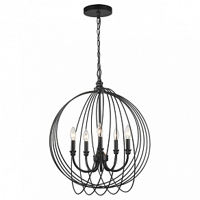 Подвесной светильник TopLight Dina TL1185H-05BK