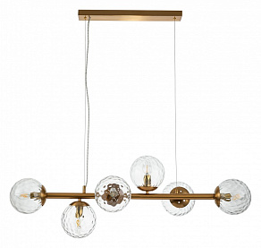 Подвесная люстра Indigo Cocoon 11008/6P Brass