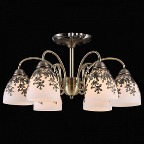 Люстра на штанге Natali Kovaltseva Salamanca Salamanca 75040-6C ANTIQUE