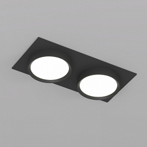 Встраиваемый светильник Denkirs FLAT DK2092-BK