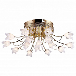 Потолочная люстра Arte Lamp Zarina A8323PL-10-6GO
