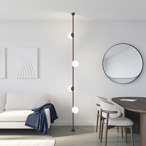 Светильник на растяжке Denkirs Belty SET DK55SET09-01-BR