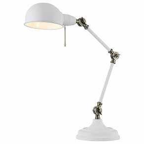 Настольная лампа офисная Maytoni Zeppo 137 Z137-TL-01-W