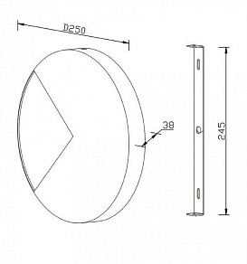 Накладной светильник Maytoni Jupiter MOD320WL-L8BS3K