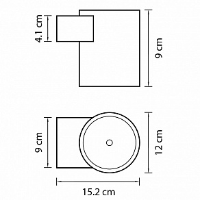 Накладной светильник Lightstar Paro LED 370694