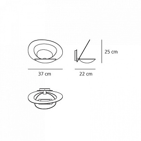 Накладной светильник Artemide  1240020A