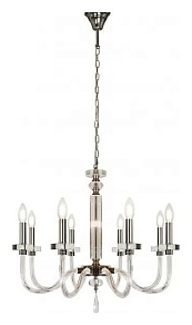Подвесная люстра iLamp Vibe P9474-8 Nickel