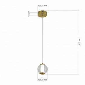 Подвесной светильник ST-Luce HELMI SL6520.303.01