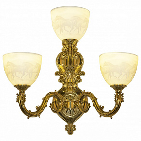 Бра Bohemia Ivele Crystal 7101 7101B16/2+1/210 G P1 U Horse